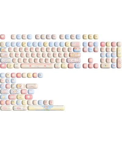 Lamicall Kitten Mog Profile Dye-Sub Pbt Custom Keycaps