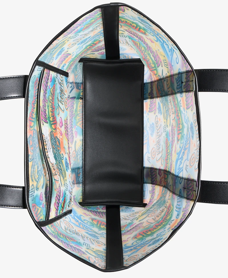 Theophilio | Macy's Graffiti Print Mesh Tote Bag & Removable Pouch Set, Macy's Exclusive