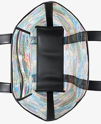 Theophilio | Macy's Graffiti Print Mesh Tote Bag & Removable Pouch Set, Macy's Exclusive