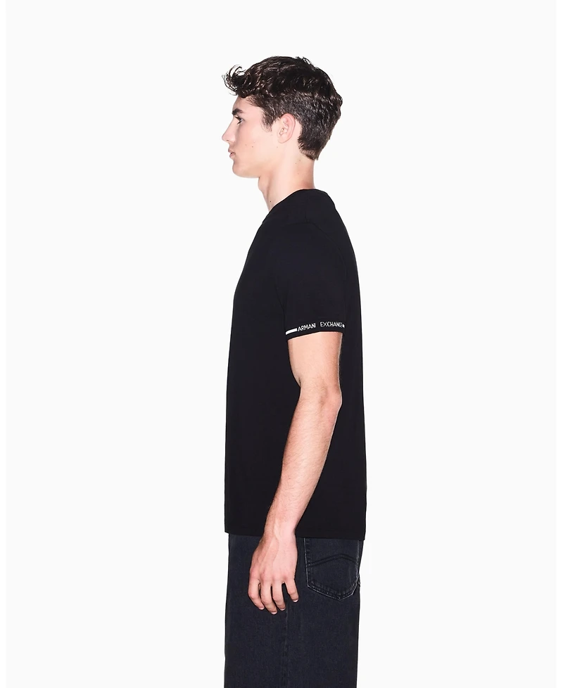 A|X Armani Exchange Men's Short Sleeve Pique Slim Fit T-Shirt