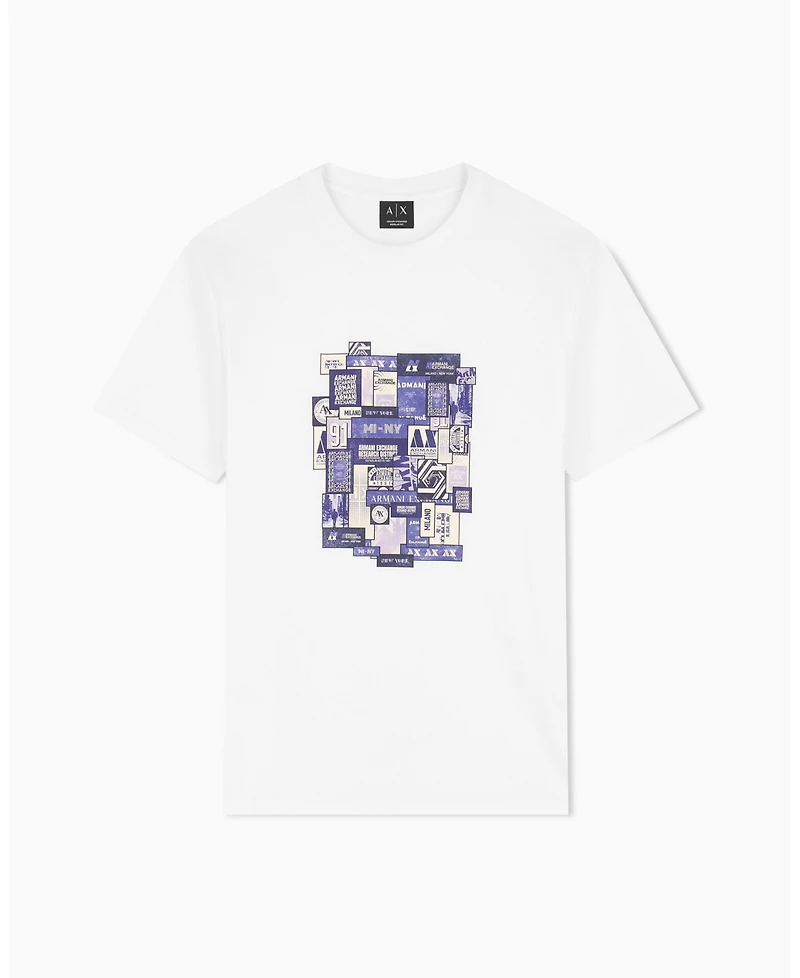 A|X Armani Exchange Men's Collage Box T-Shirt