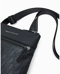 A|X Armani Exchange Men's Flat Crossbody Bag