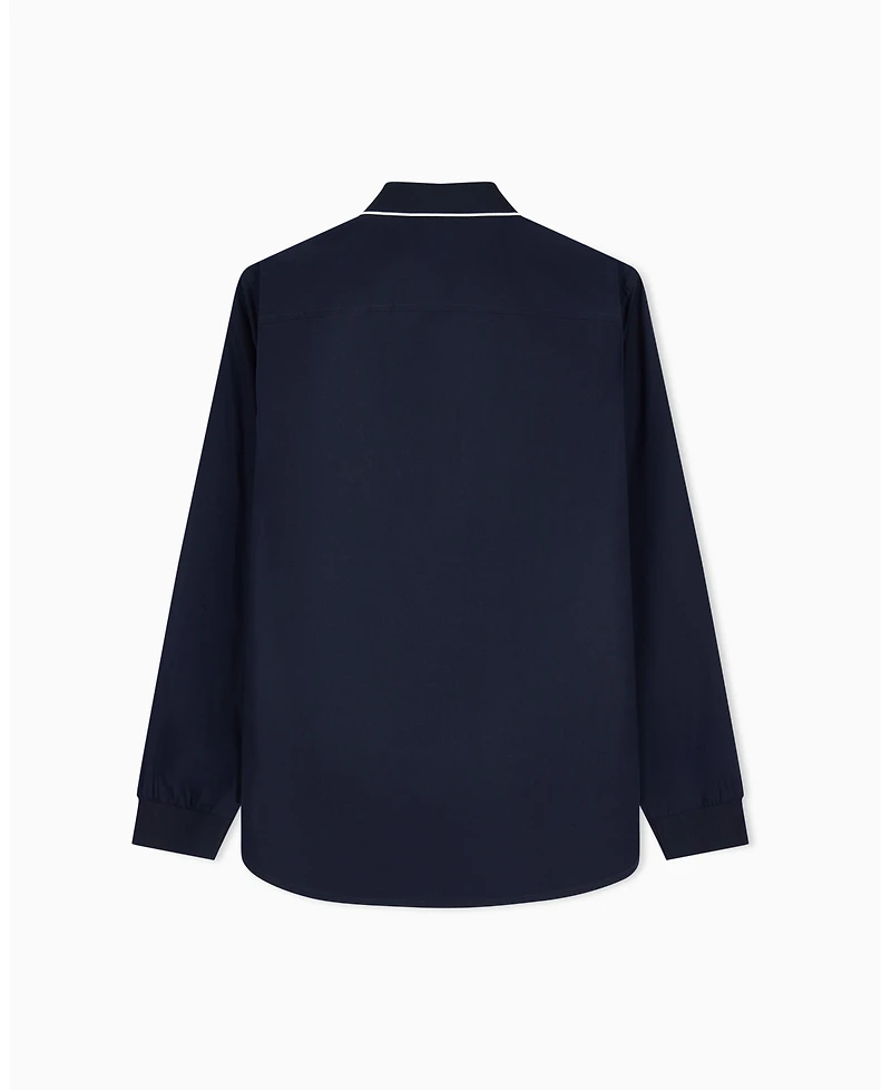 A|X Armani Exchange Men's Tipping Poplin Shirt