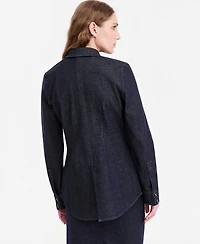 Jonathan Cohen X Macy's Women's Denim Long-Sleeve Button-Up Blouse, Exclusive