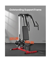 Vevor Chest Fly Machine Adjustable Fly and Reverse Delt Machine Upper Body Workouts