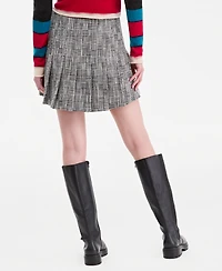 Jonathan Cohen X Macy's Women's Pleated Plaid Mini Skirt, Exclusive