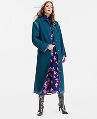 Jonathan Cohen X Macy's Women's Ombre-Effect Long Trench Coat, Exclusive