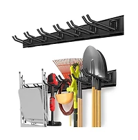 Xdovet Wall Organizer Rails Hooks Tool Holder Garden Rack