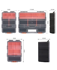 Xdovet Hardware Parts Storage Box 4-Piece Set