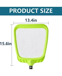 Xdovet Pool Skimmer Net Heavy Duty Leaf Rake Ultra Fine Mesh