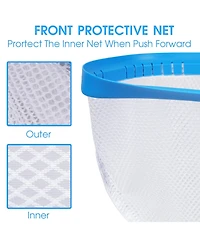 Xdovet Pool Net Leaf Rake Skimmer Heavy Duty