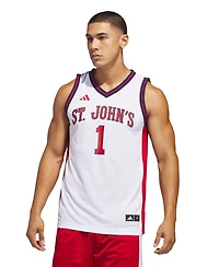 Adidas Men's White St. John's Red Storm Home Replica Basketball Jersey
