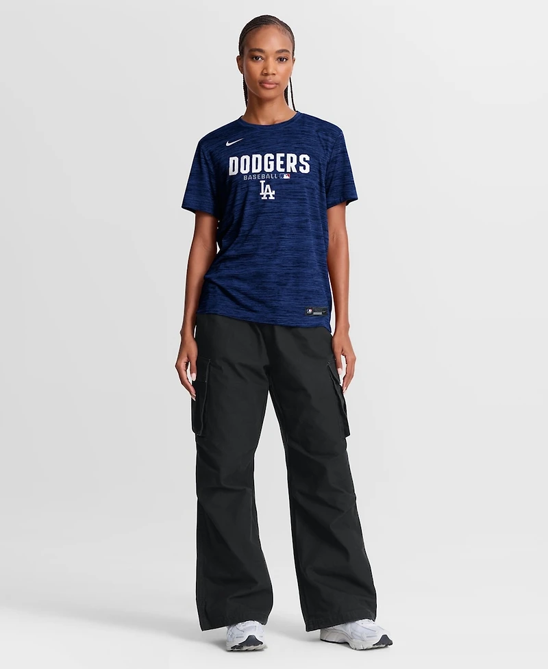Nike Women's Royal Los Angeles Dodgers Authentic Collection Velocity Dri-fit T-Shirt