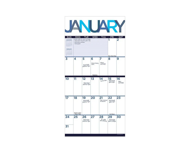 Tf Publishing Paper Goods 2027 Big Print Mini Calendar