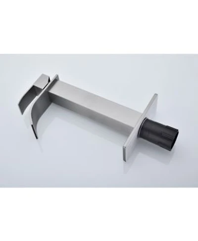 Busdyas Single Handle Waterfall Spout Bathroom Faucet for Vanity Sink