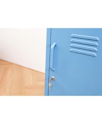 Streamdale Furniture Premium Steel Storage Cabinet with Adjustable Shelf and Secure Lock