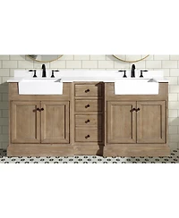 Ari Bath 72" Kelly, Weathered Fir Finish