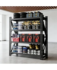 Streamdale Furniture Heavy Duty 4000LBS Adjustable Metal Garage Shelving Unit