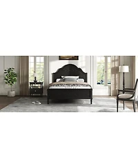 Streamdale Furniture Full Size Wood Platform Bed with Headboard and Footboard