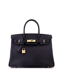 Pre-Owned HERMES Birkin 30 Handbag Epsom with Gold Hardware