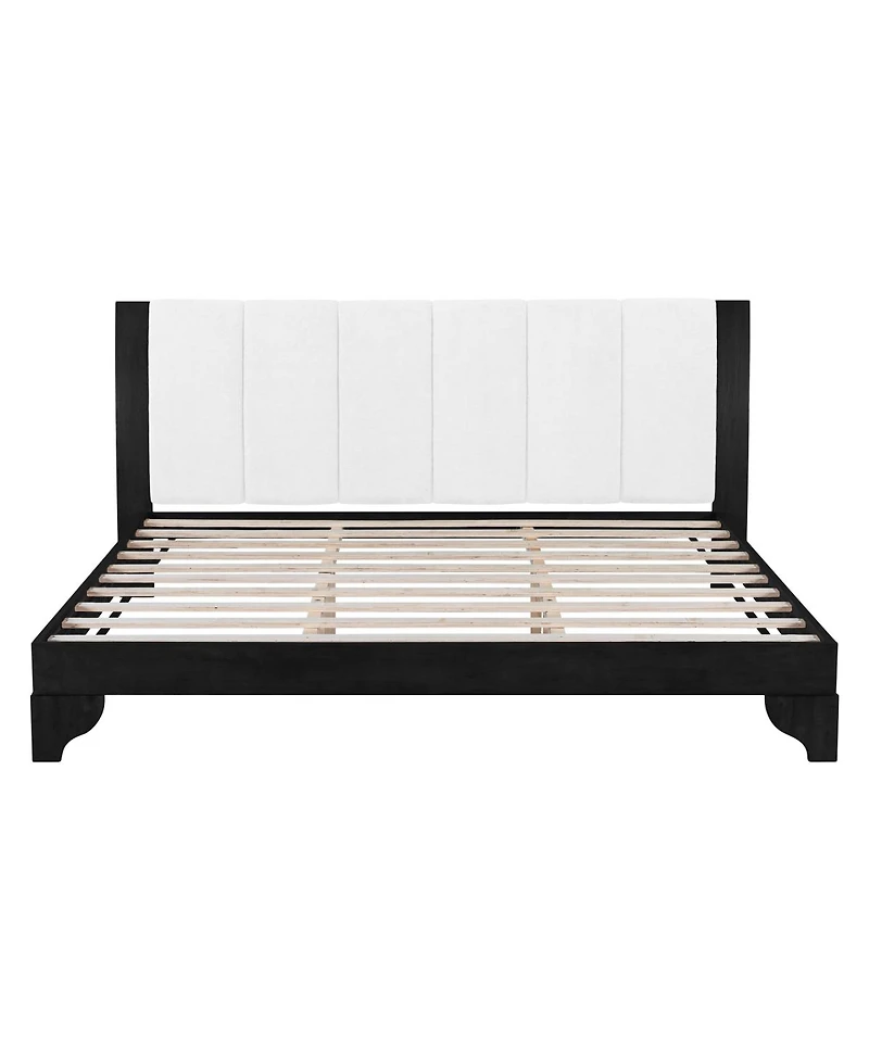 Streamdale Furniture Modern Pine and Manufactured Wood Bed Frame