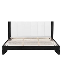 Streamdale Furniture Modern Pine and Manufactured Wood Bed Frame