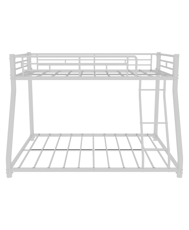 Streamdale Furniture Metal Over Full Bunk Bed - Durable Space-Saving