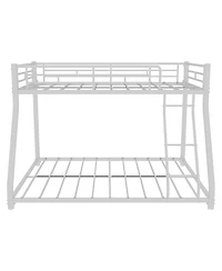 Streamdale Furniture Metal Over Full Bunk Bed - Durable Space-Saving