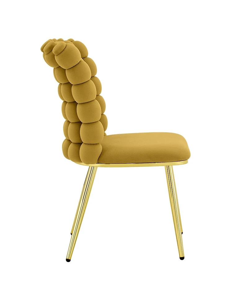 Streamdale Furniture Ergonomic Tufted Accent Chair with Legs