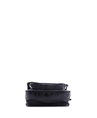 Pre-Owned Saint Laurent Baby Niki Chain Flap Bag Matelasse Chevron Leather