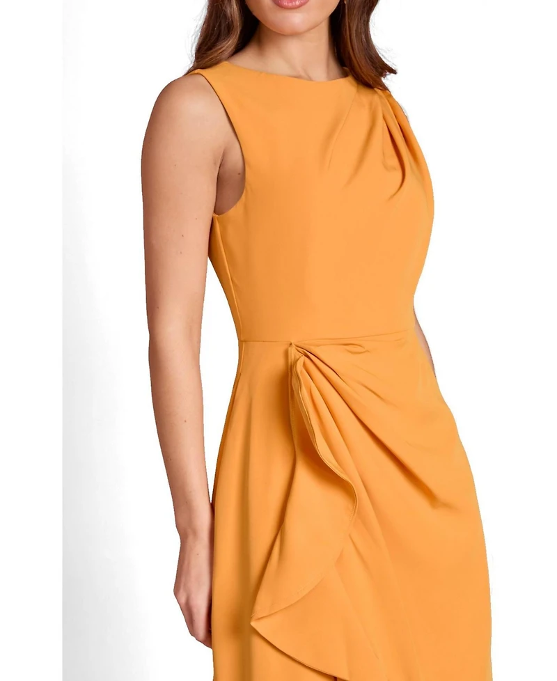 Coast Women's Crepe Ruffle Low Back Dress