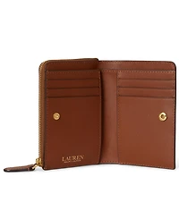 Lauren Ralph Lauren Smooth Leather Small Bifold Wallet