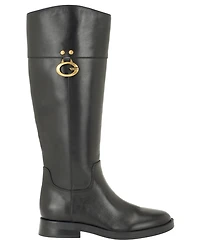 Guess Women's Kandra Tall Signature G Logo Riding Block Heel Boots