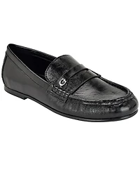 Guess Women's Raivoo Suede Slip-On Penny Loafer