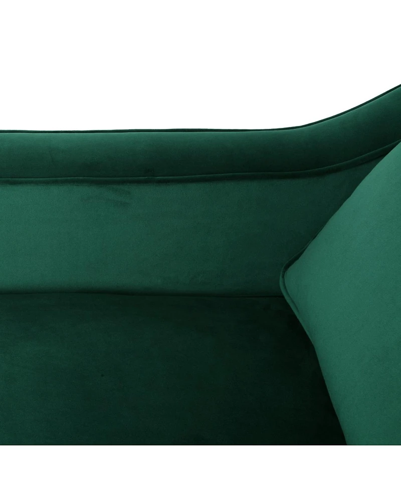 Streamdale Furniture Velvet Upholstered Club Chair