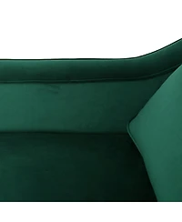 Streamdale Furniture Velvet Upholstered Club Chair