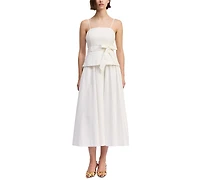 En Saison Women's Samantha Corset Mixed Media Dress