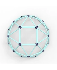 Zeny Geometric Climbing Dome – Sturdy, Strong Load Capacity, Easy Assembly, Portable, and Versatile for Indoor and Outdoor Use, for Kids