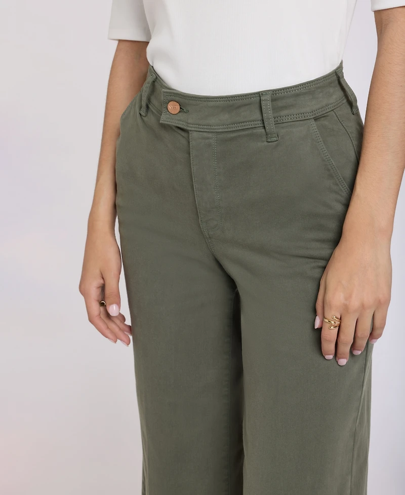 Nydj Women's Mona Wide-Leg Trouser Ankle Jeans