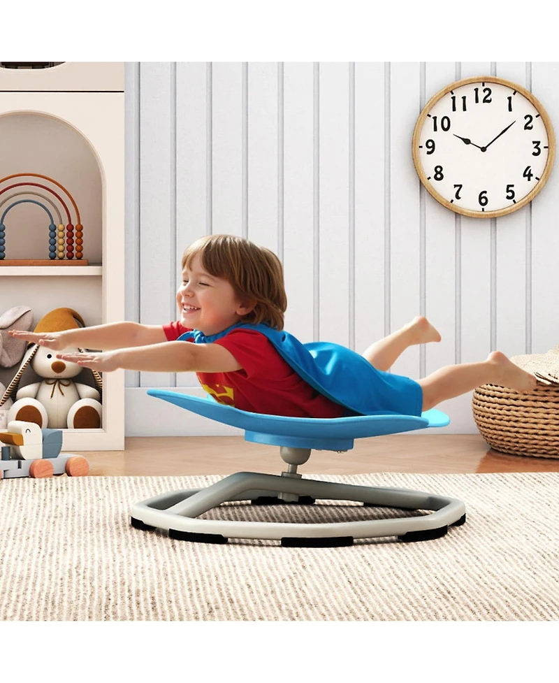 Gouun Kids Sensory Swivel Chair with 360-Degree Spinning and Non-Slip Metal Base
