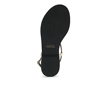 Pheobe Strappy Pink Flat Sandals