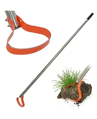 Xdovet Weed Remover Tool Hoe Spring Steel Adjustable Handle
