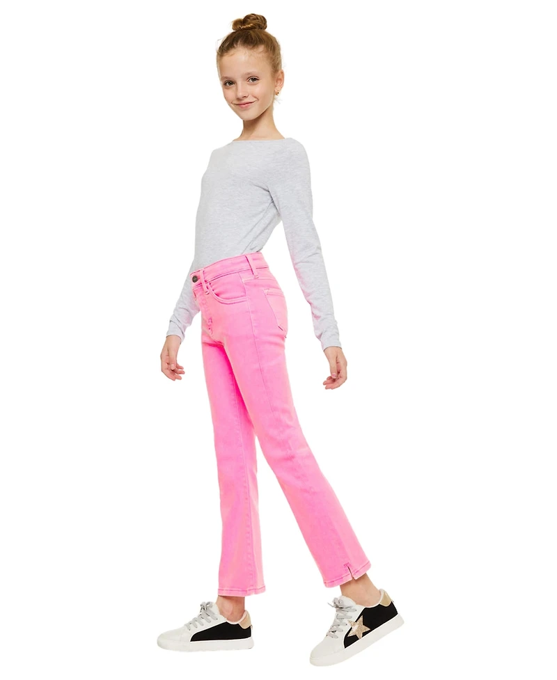 KanCan Big Girls' Bristol High Rise Kick Flare Jeans