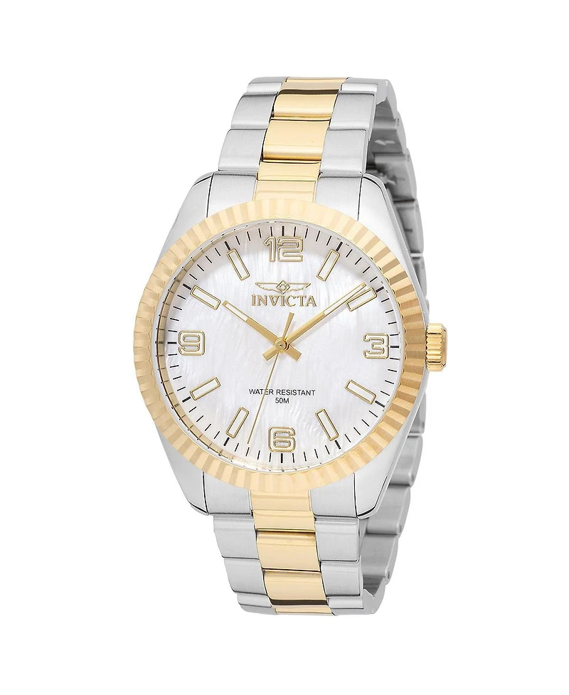 Invicta Men's 49749 Specialty Quartz PC21 Mother of Pearl Dial Watch
