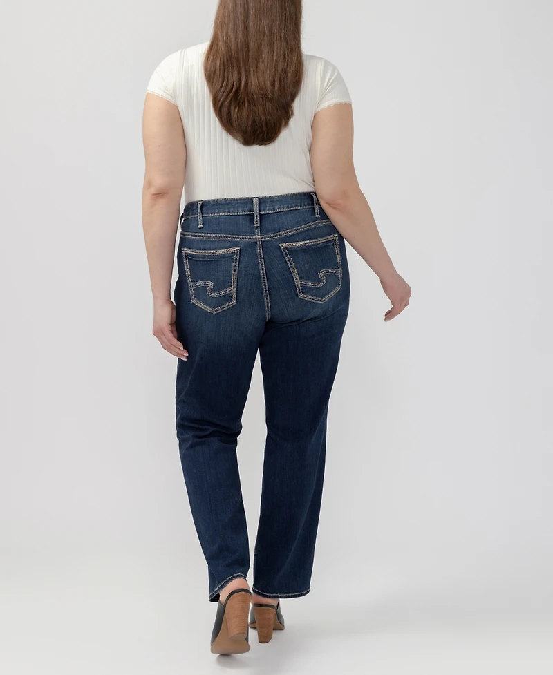 Silver Jeans Co. Plus Elyse Comfort Fit Straight