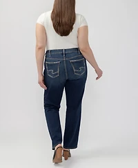 Silver Jeans Co. Plus Elyse Comfort Fit Straight