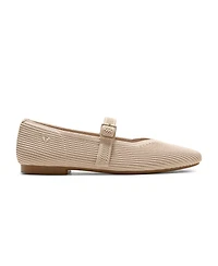 Vivaia Women's Margot Mary Jane Square-Toe Ballet Flats