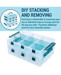 Xdovet Stackable Tray Add-on Sewing Organizer