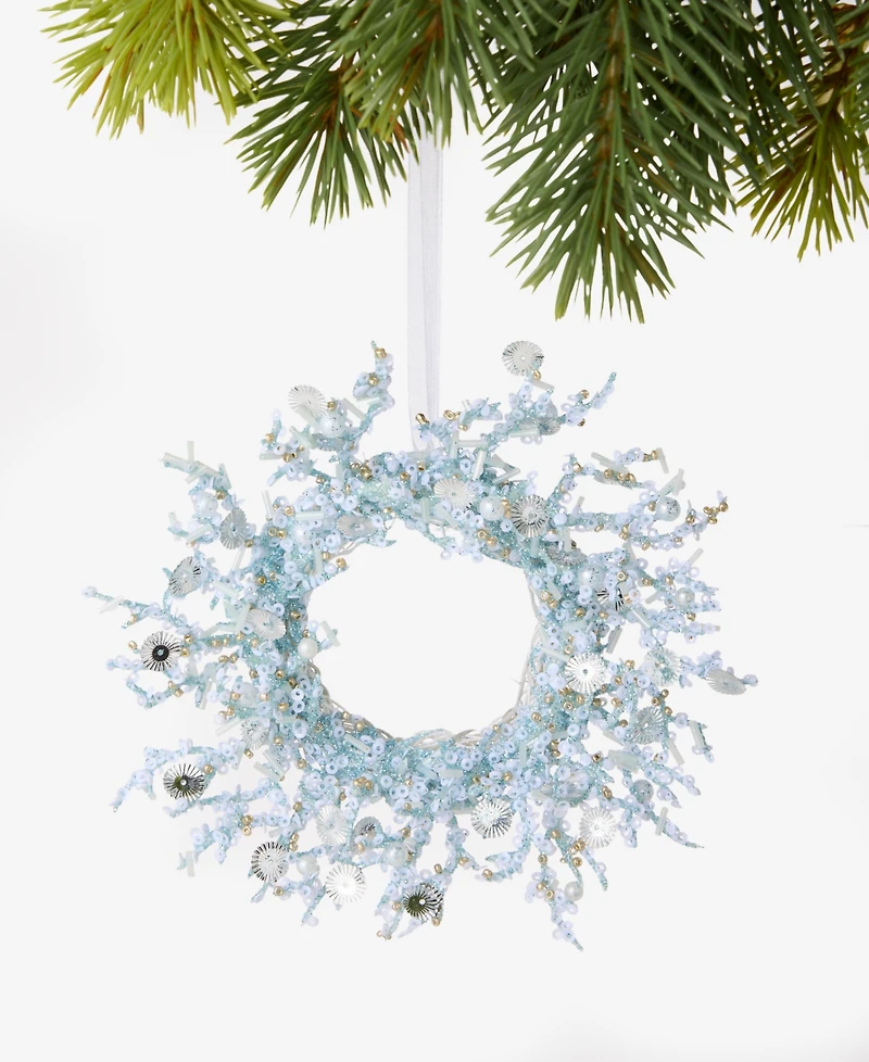 Holiday Lane Seaside Wreath Ornament, Macy's Exclusive