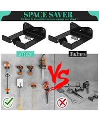Xdovet Weed Eater Hanger Trimmer Rack Wall Mount Tool Holder